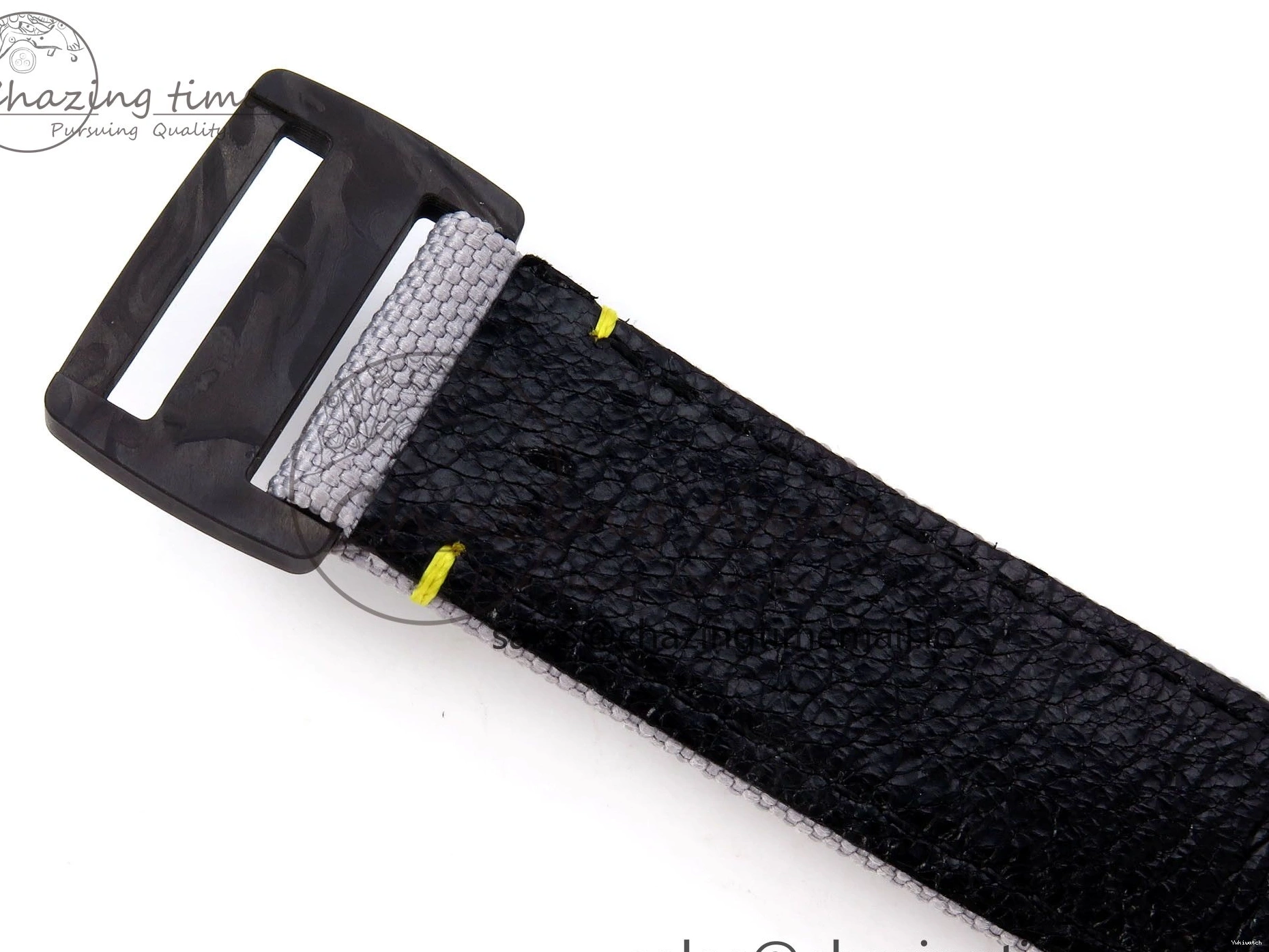 Clone Gray Gray Dial Space DIW Daytona Nylon Mission Textured Strap A4130 on 0228